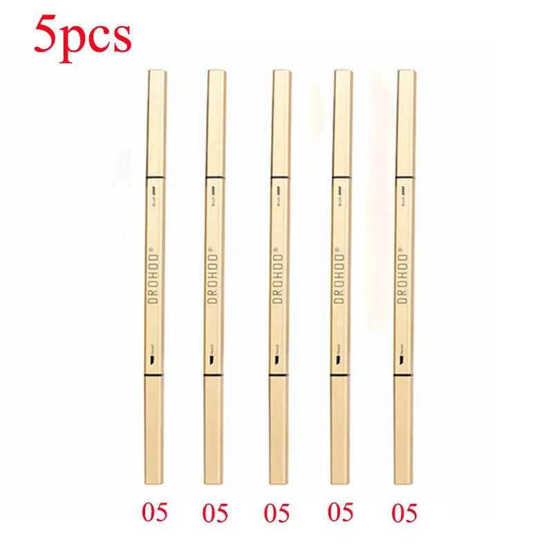 Double Head Eyebrow Pencil Long Lasting Waterproof 5 Colors Eye Brow Pen Tint Mascara Enhance Cosmetics Beauty Women Makeup