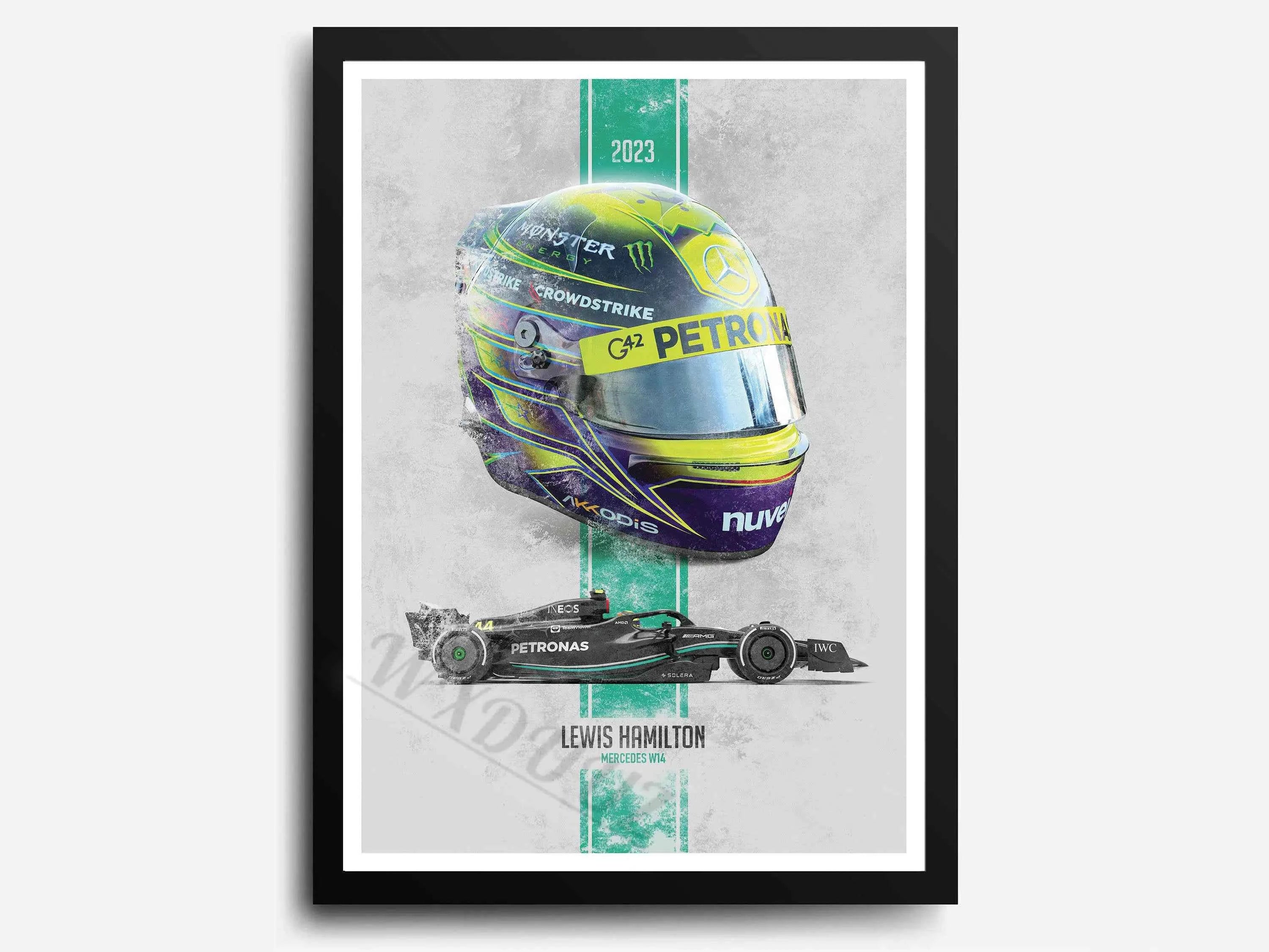 2023 Season Retro Formula 1 80S Car F1 Racing Team Print Posters Canvas Painting Wall Art Pictures For Living Room Home Decor