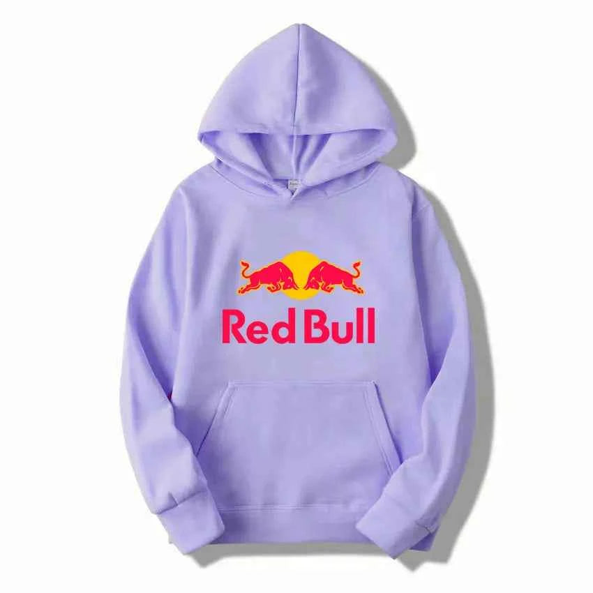 Red Bull Logo Racing Team Men Hoodie Spring Autumn Male Sweatshirt 2025 New Fashion Sport Couple Pullover Clothes Tops