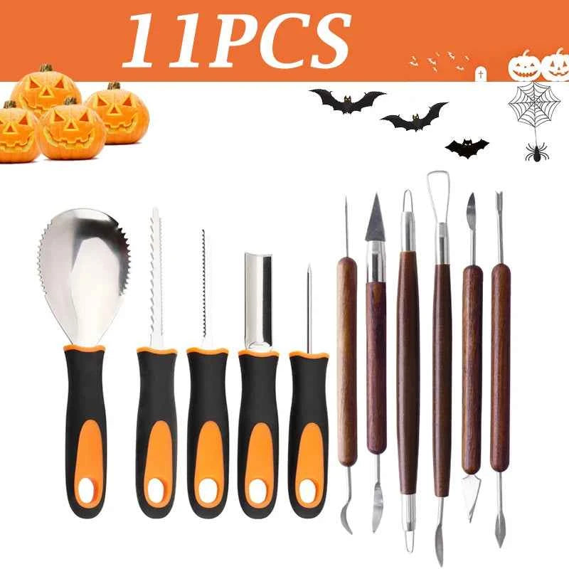 Halloween Pumpkin Carving Kit Tools Pumpkin Carving Knife For Kids Pumpkin Carving Kit Adults Professional Pumpkin Carving Kit