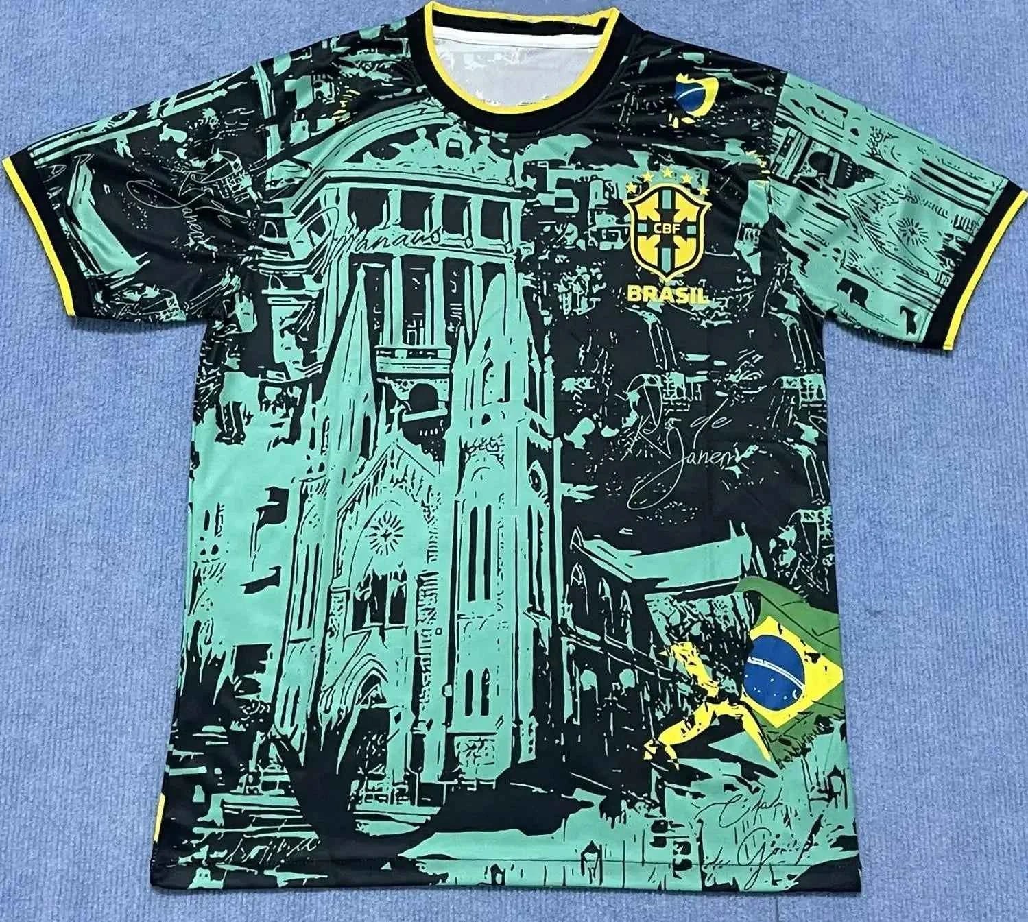 BRAZILS Brazil Soccer Shirt 2025 City Edition Men's And Kids' Training Football Shirts And Uniforms