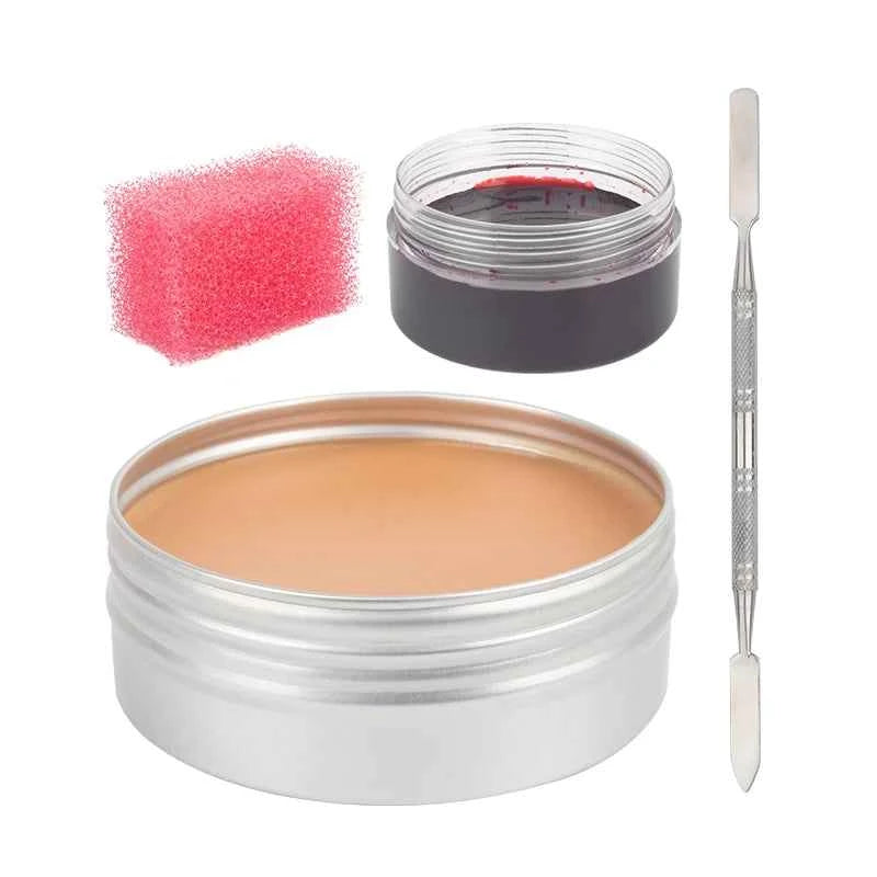 Scar Wax SFX Special Effects Makeup Wound Skin Makeup Halloween Fake Nose Stage Body Paint Fancy Fake Wax Body Face Painting