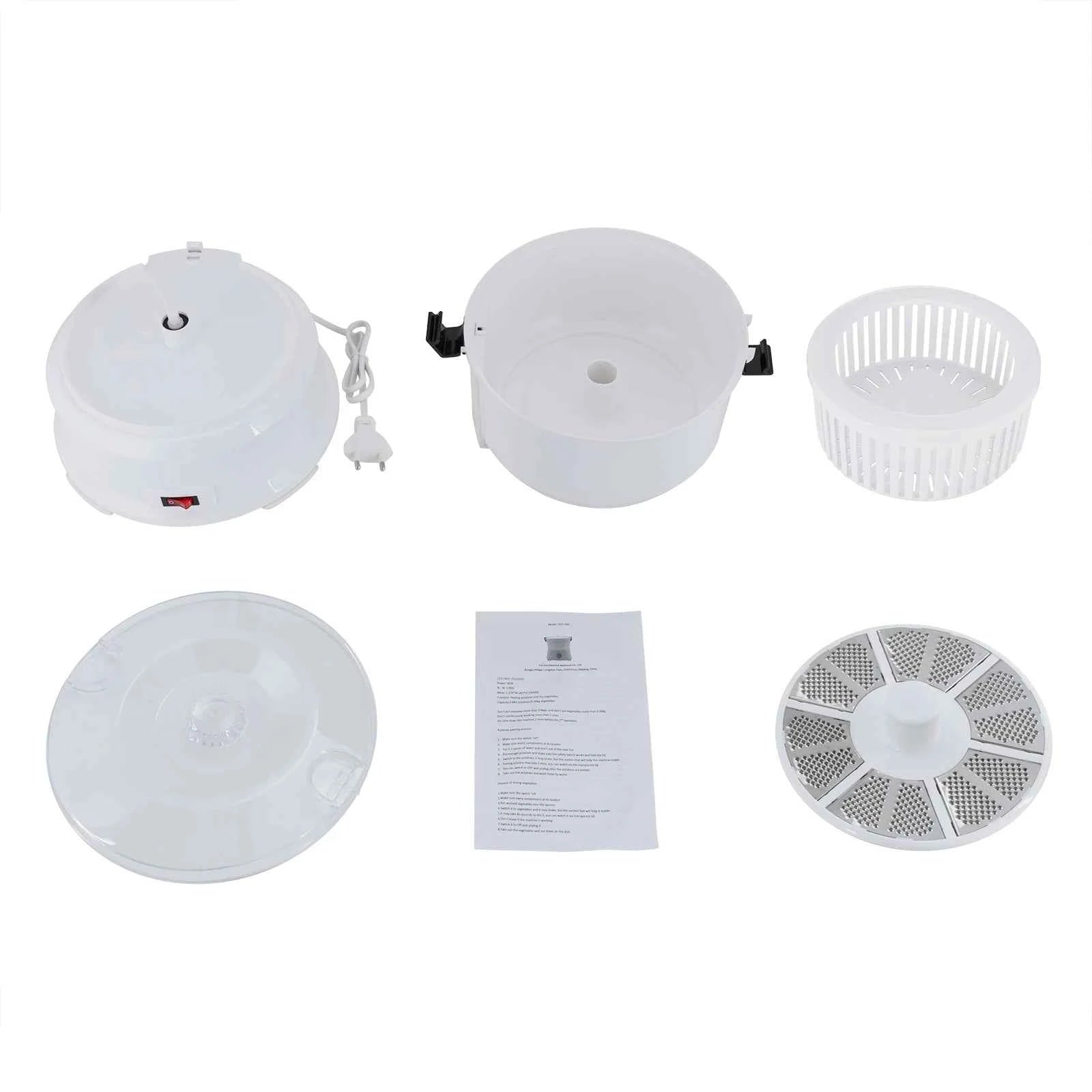 Potato Peeler Electric, Large Capacity Peeler with Stainless Steel Blades for Kitchens Restaurant Fast Food Shops