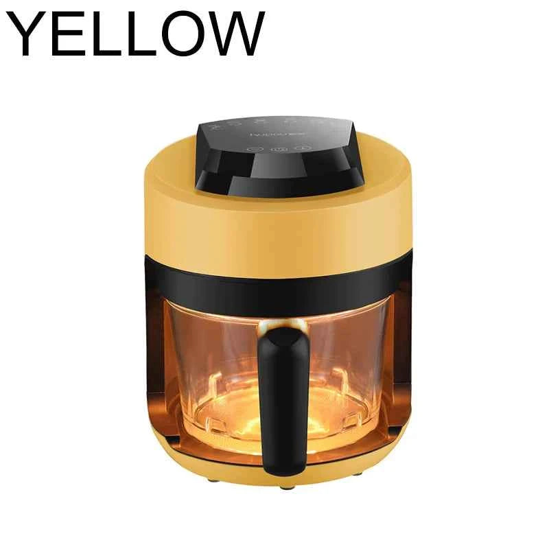 2025 Multifunctional  220V air fryer household transparent visualization fully automatic air fryer small capacity electric fryer