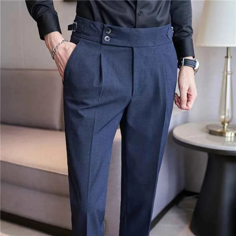 Pantalon élégant pour hommes Slim Fit