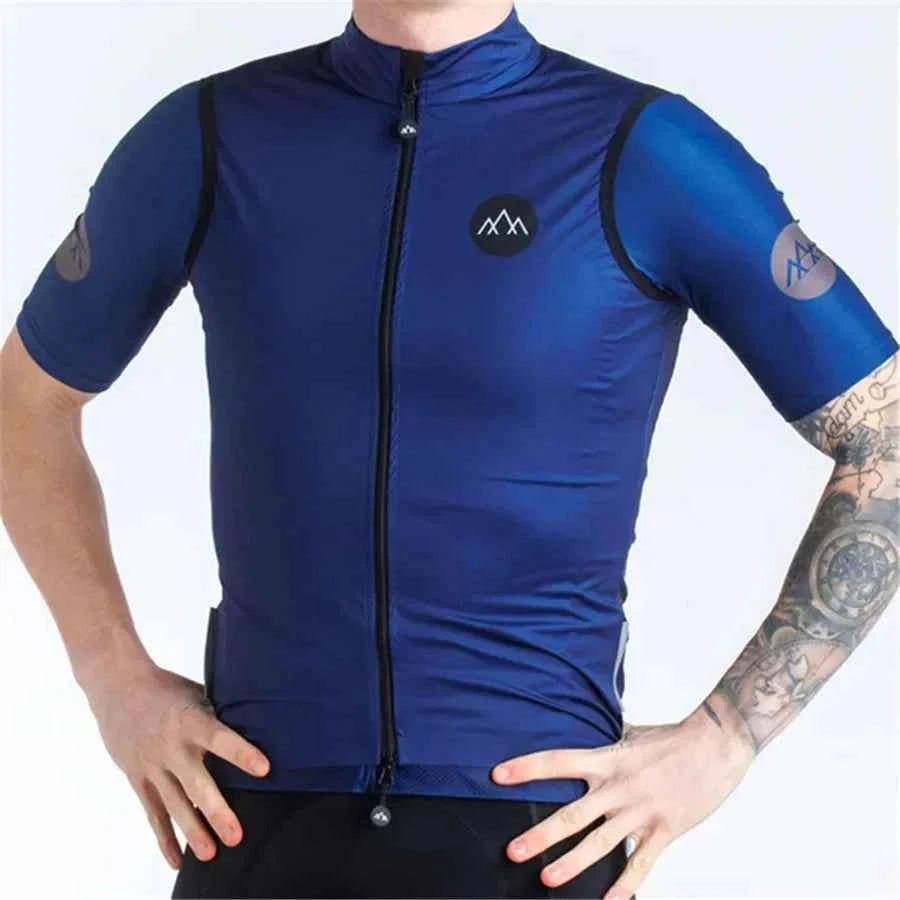 Candidates riding long -sleeved windproof and rainproof shirt men's jacket bike mtb uci jersey Sport Top cycling windproof vest