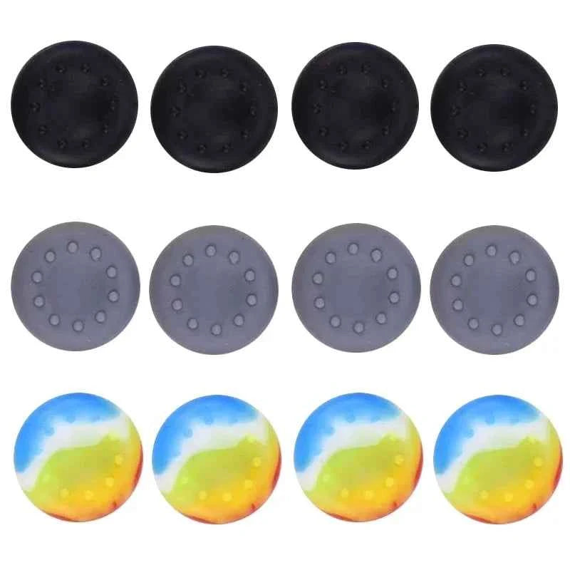 12pcs/lot Silicone Stick Grip Caps Case For Playstation 4/PS4/PS3/PS5/Xbox360/Xbox One/Switch Pro Gamepad Controller Accessories