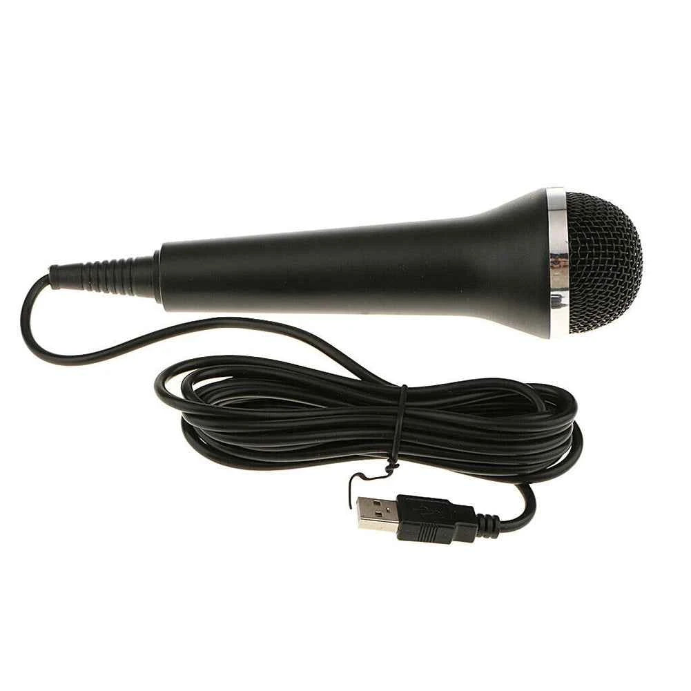 Chatting Gaming Podcast Recording Universal USB Wired Microphone Karaoke Mic for Nintendo Switch Wii PS4 Xbox PC