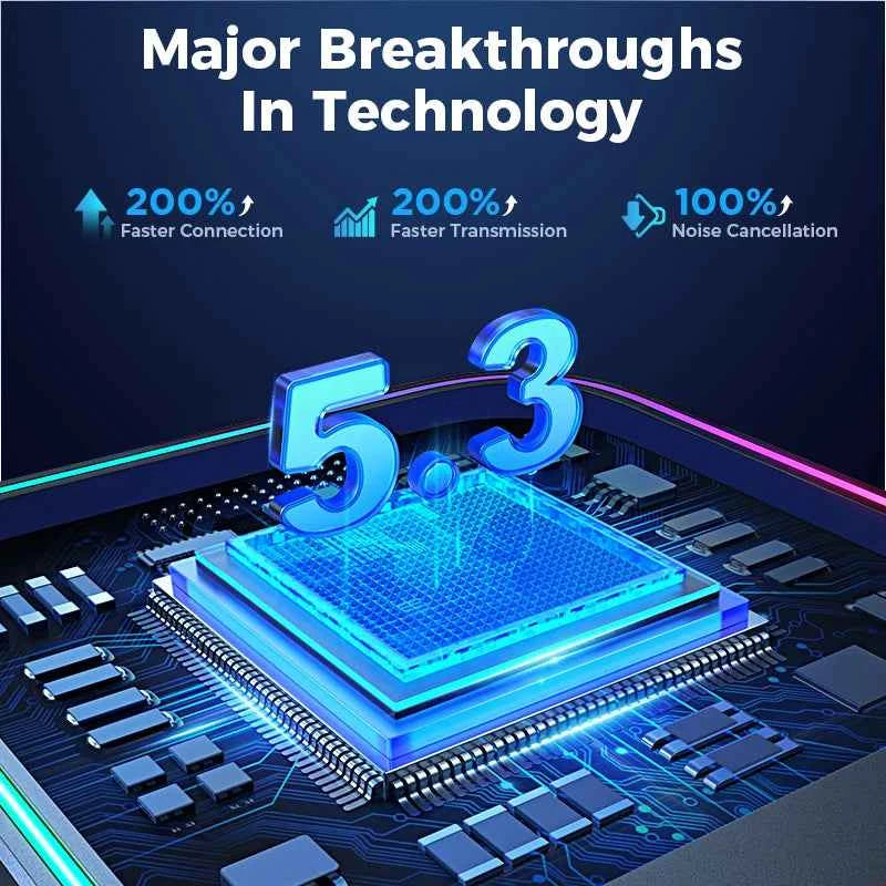 Joyroom Bluetooth 5.3 AUX Car Adapter Dual Mics Noise Cancellation Transmitter Hand Free Wireless Receiver Car Audio Stereo Kits