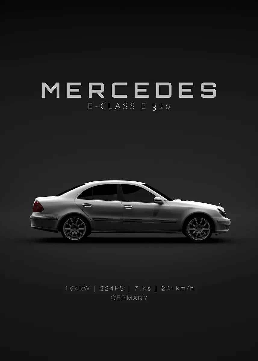 Black Famous Car M-Mercedes-B-Benz-AMG GT G 63 E 350 Poster Print Canvas Painting Home Living Room Wall Art Garage Club Decor