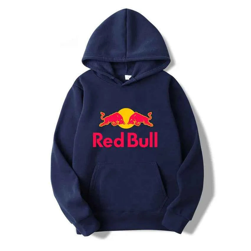 Red Bull Logo Racing Team Men Hoodie Spring Autumn Male Sweatshirt 2025 New Fashion Sport Couple Pullover Clothes Tops