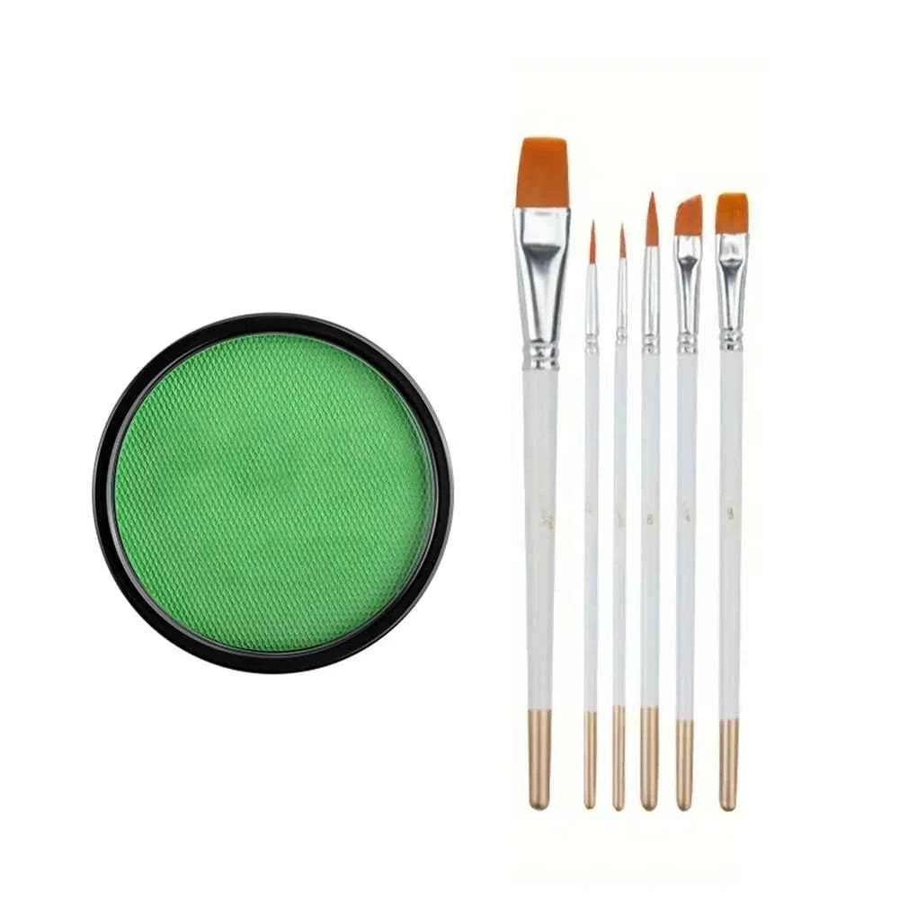 30G Water Solubility Monochromatic Body Paint Black And White Makeup Face Paint Halloween Party Waterproof Makeup Body Painting
