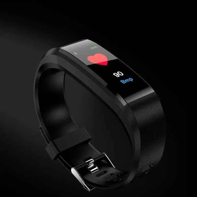 115plus Kids Smartwatch Bluetooth 4.0 Intelligent Sports Bracelet for iOS Android Sport Fitness Tracker Touch Wristband Watch