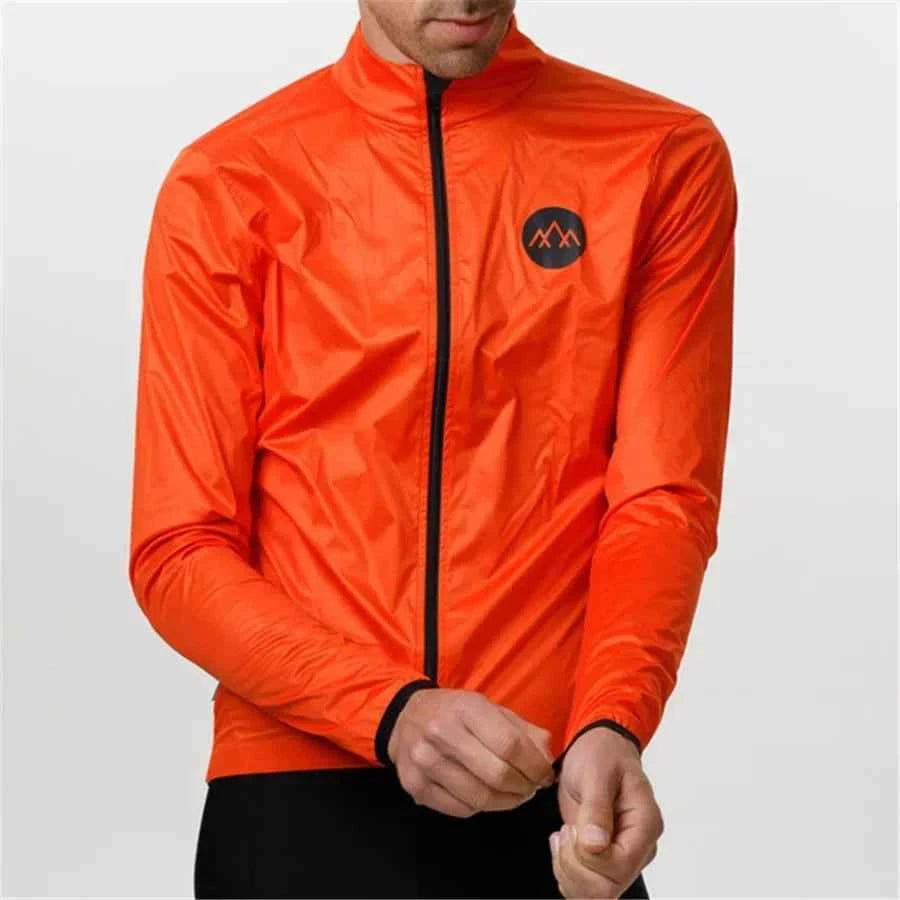 Candidates riding long -sleeved windproof and rainproof shirt men's jacket bike mtb uci jersey Sport Top cycling windproof vest