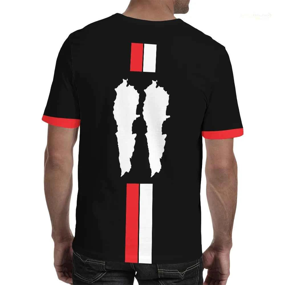 Lebanon Football Jersey T Shirts Adult & Kids Light Luxury Digital Printed Sports Soccer Uniforms Men's Lebanese Flag Clothing