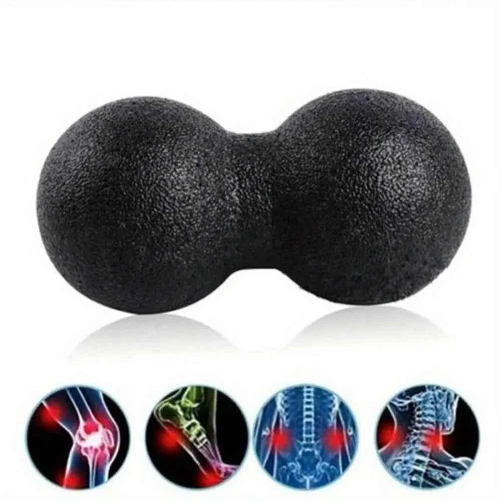 1PC Fascia Ball Double Ball Muscle Foot Relaxation Yoga Fitness Ball Massage Neck Rehabilitation