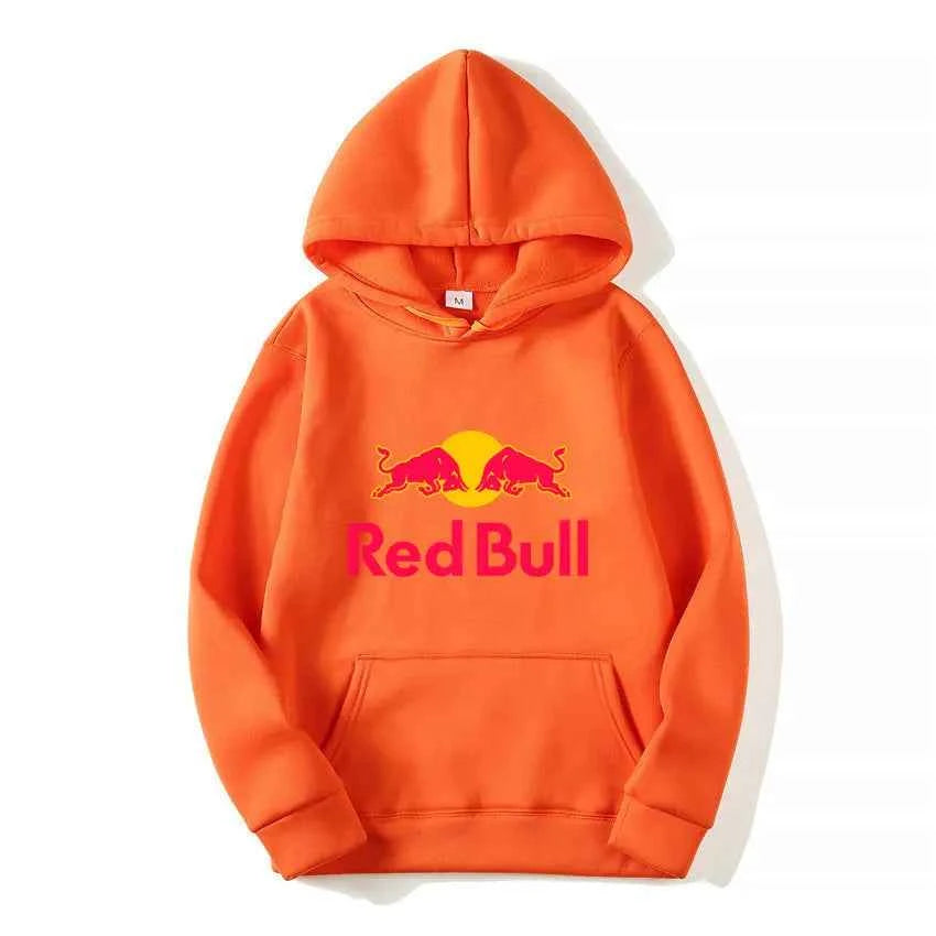Red Bull Logo Racing Team Men Hoodie Spring Autumn Male Sweatshirt 2025 New Fashion Sport Couple Pullover Clothes Tops