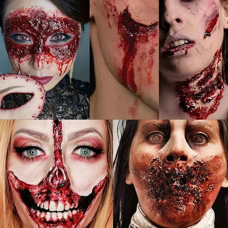 Scar Wax SFX Special Effects Makeup Wound Skin Makeup Halloween Fake Nose Stage Body Paint Fancy Fake Wax Body Face Painting