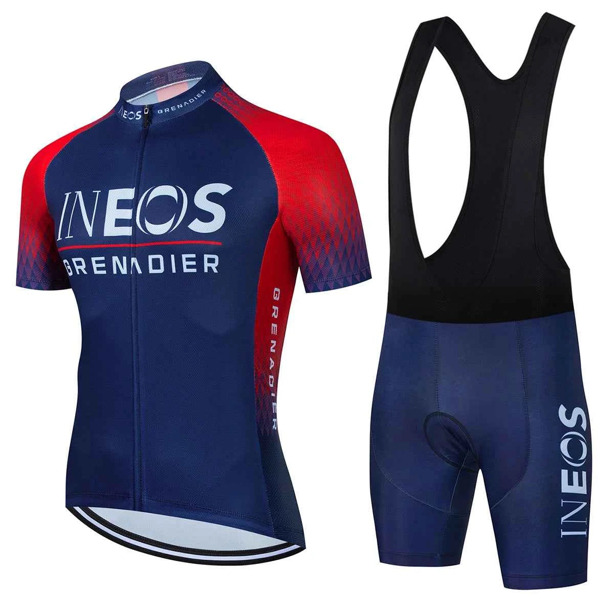 INEOS Cycling Outfit 2025 Jersey Men's Mtb Pants Man Maillot Cyclisme Sports Set Bike Clothing Shorts Bikes Equipment Jerseys