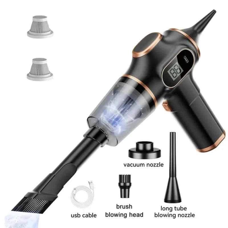 Portable Wireless Vacuum Cleaner Automobile Portable Robot Vacuum Cleaner 4 In1 Handheld For Car Home Appliances Dust Collector