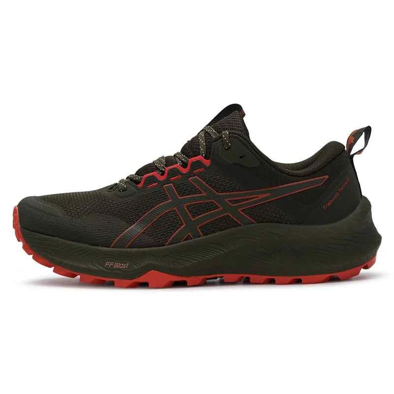 Asics Men's Shoes Trabuco Terra 2 Sports Shoes Wear-Resistant Cushioning Trail Running Shoes Lightweight Breathable Running Shoes 1011B607-301