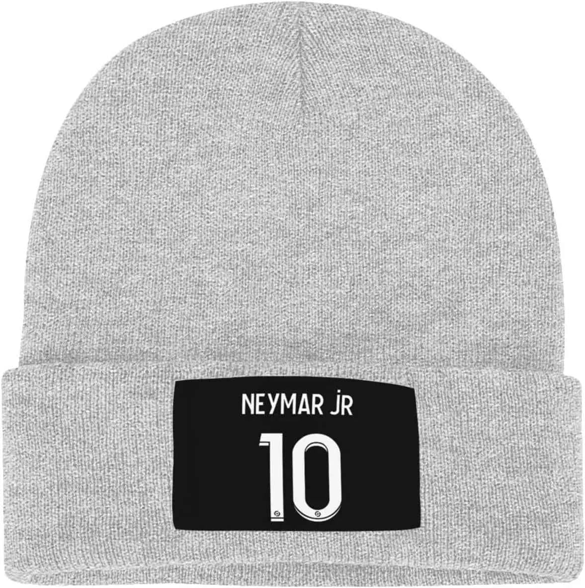Paris PSG #10 Neymar 2021 Adult Knit Hats Casual Unisex Beanie Hat Cap,Balaclava,Half Balaclava