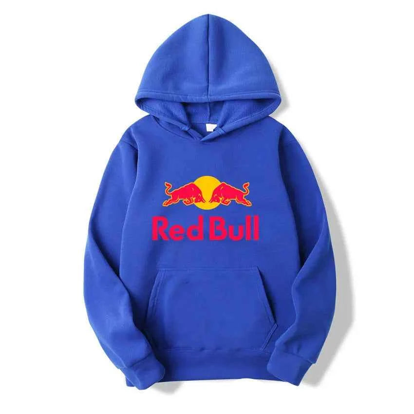 Red Bull Logo Racing Team Men Hoodie Spring Autumn Male Sweatshirt 2025 New Fashion Sport Couple Pullover Clothes Tops
