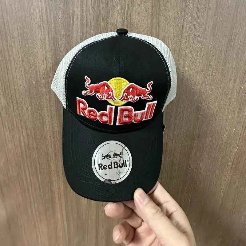 New 4 Colors Red Bull Baseball Hat Embroidered Red Bull Sun Hat High Quality Street Trendy Brand Sports Hat Rap Hip Hop Hat