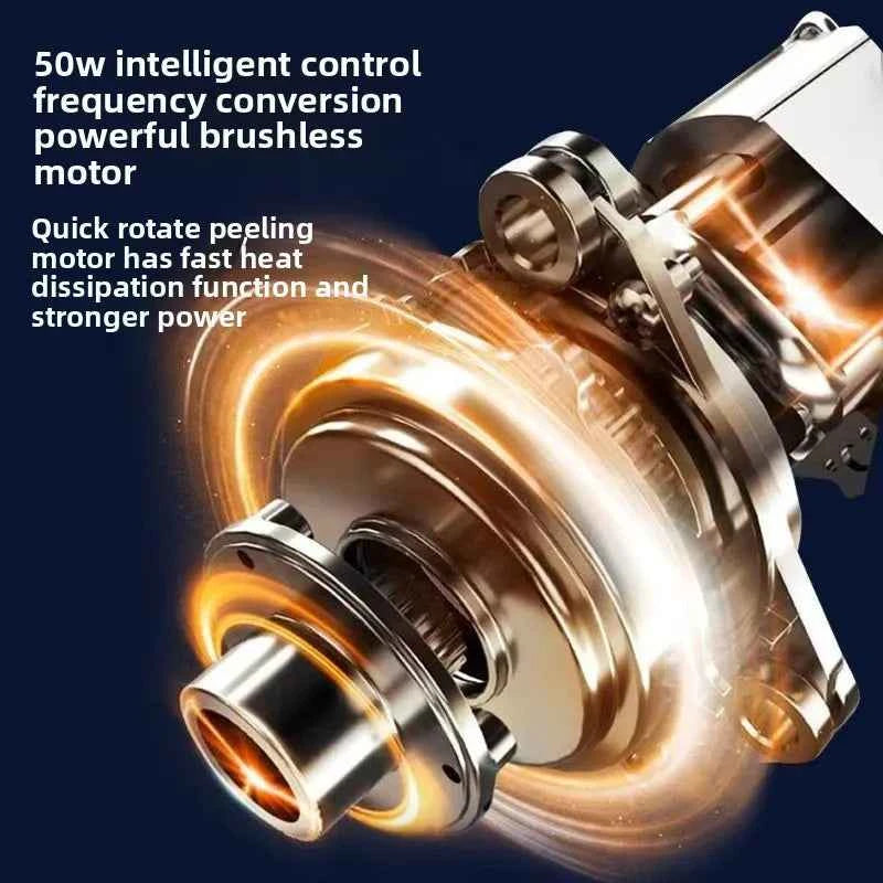 Effortless Peeling Kitchen Useful Things Automatic Electric Grape Peeler — Manual-Free Berry Fruit Peeler Garlic Peeling Machine