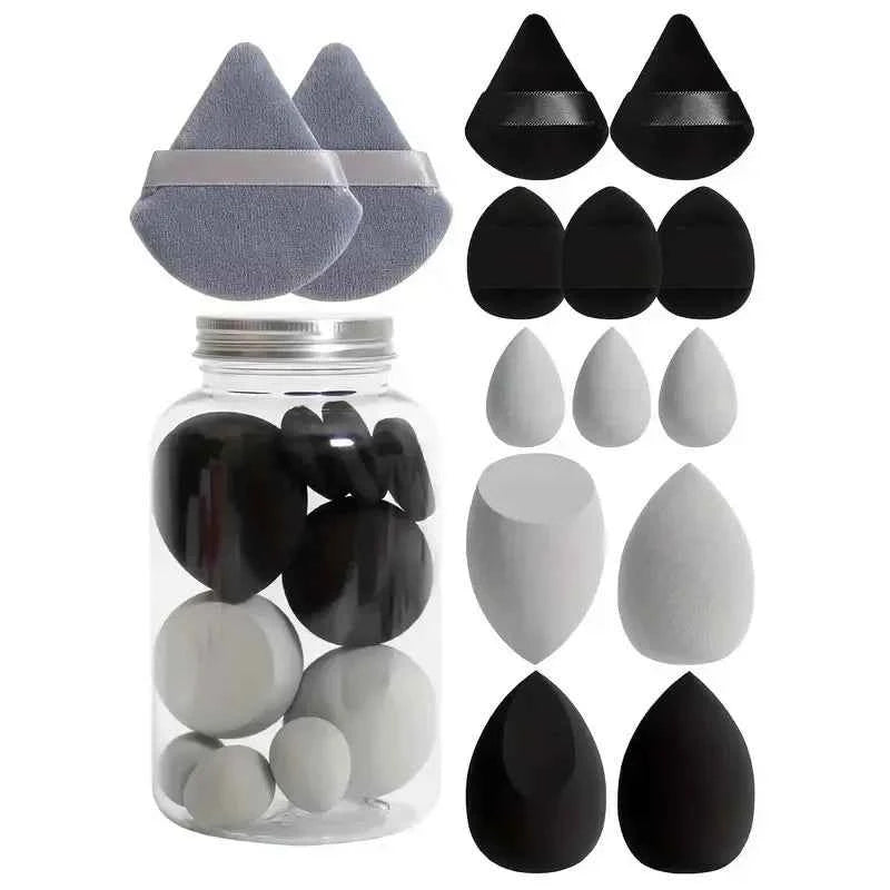 6/7/14pcs Makeup Sponge Set Blender Makeup Tools Beauty Cosmetics Puff Face Foundation Blending for Liquid Cream and Powder New