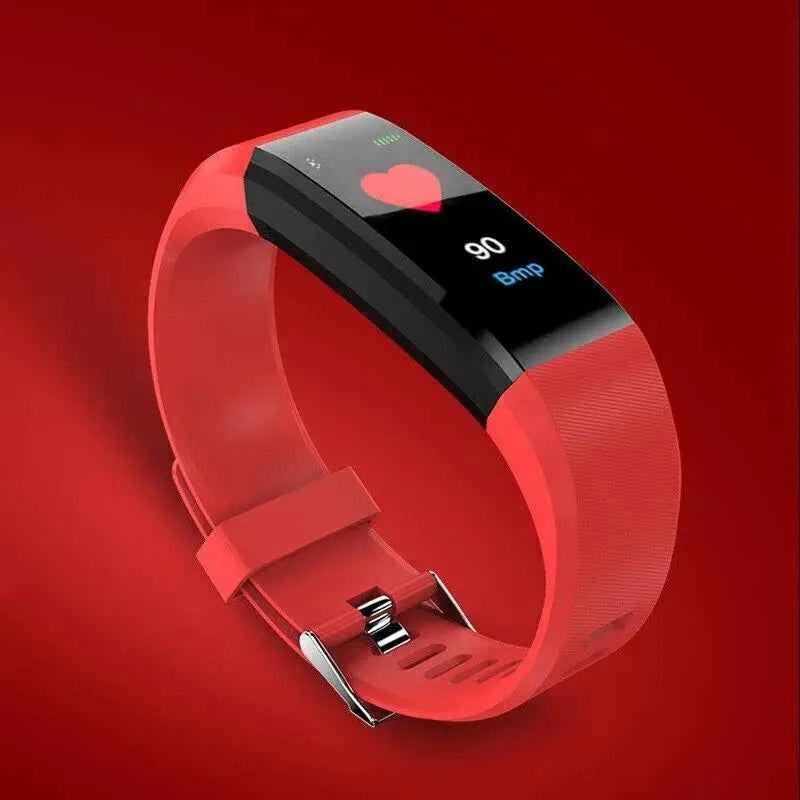 115plus Kids Smartwatch Bluetooth 4.0 Intelligent Sports Bracelet for iOS Android Sport Fitness Tracker Touch Wristband Watch