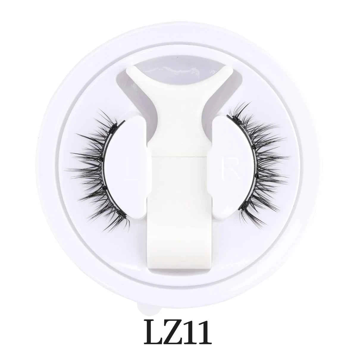 Lanjinglin 3D Magnetic False Eyelashes Tweezer Set Cosmetics Natural Mink False Lash Professional Eyelash Extension Makeup Tool