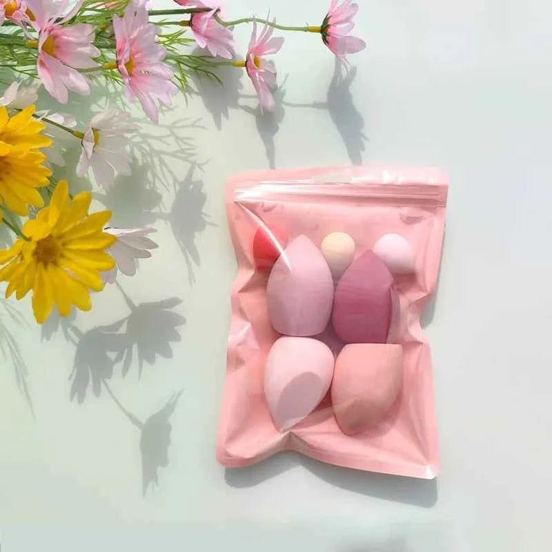 6/7/14pcs Makeup Sponge Set Blender Makeup Tools Beauty Cosmetics Puff Face Foundation Blending for Liquid Cream and Powder New