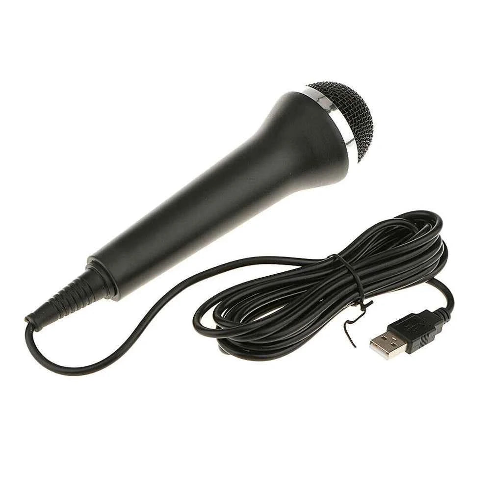 Chatting Gaming Podcast Recording Universal USB Wired Microphone Karaoke Mic for Nintendo Switch Wii PS4 Xbox PC