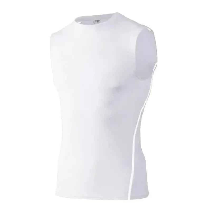 1pcs Men Vest Running Shirt Boys Soccer Shirts Men's Jersey Sportswear Mens Jogging Quick Dry Compression Fitness Top clothe