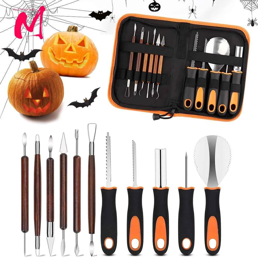 Halloween Pumpkin Carving Kit Tools Pumpkin Carving Knife For Kids Pumpkin Carving Kit Adults Professional Pumpkin Carving Kit