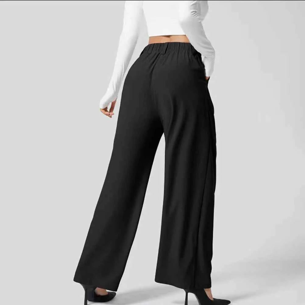 Pantalon Large Élégant Femme Bureau