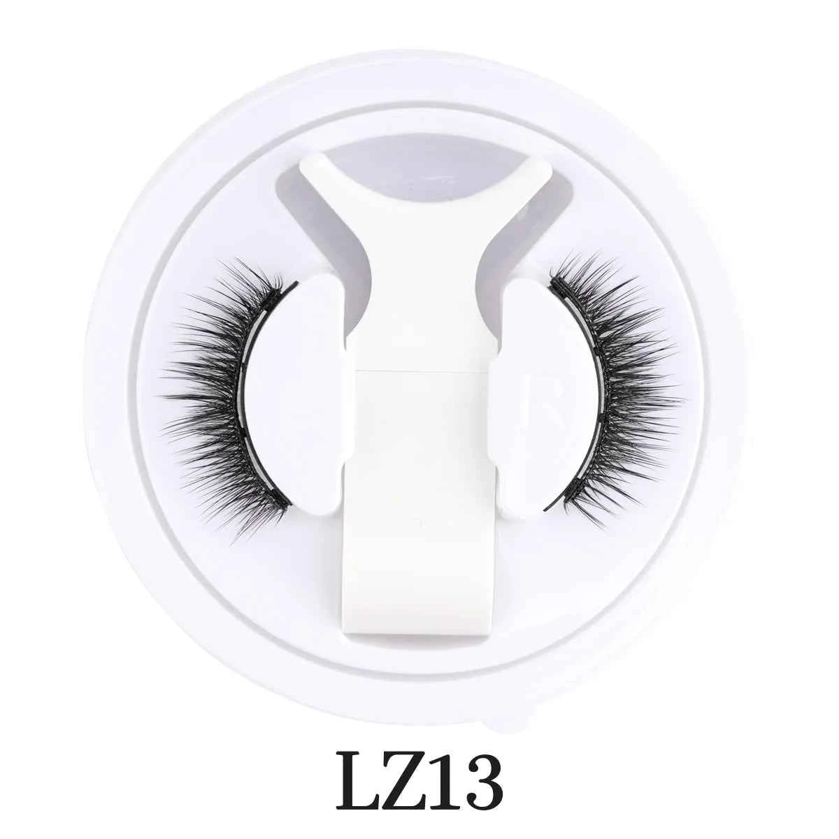 Lanjinglin 3D Magnetic False Eyelashes Tweezer Set Cosmetics Natural Mink False Lash Professional Eyelash Extension Makeup Tool