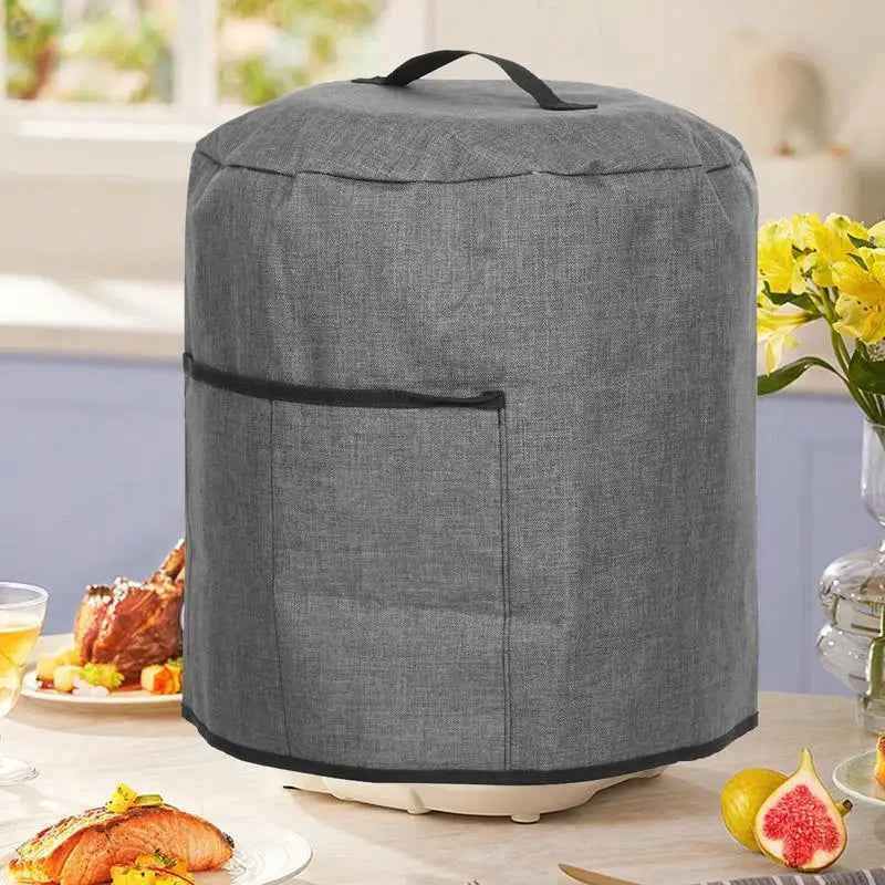 Cooker Protective Cover Durable Air Fryer Dust Cover Air Fryer Accessories With Handles And Pockets For Home And Kitchen Easy To