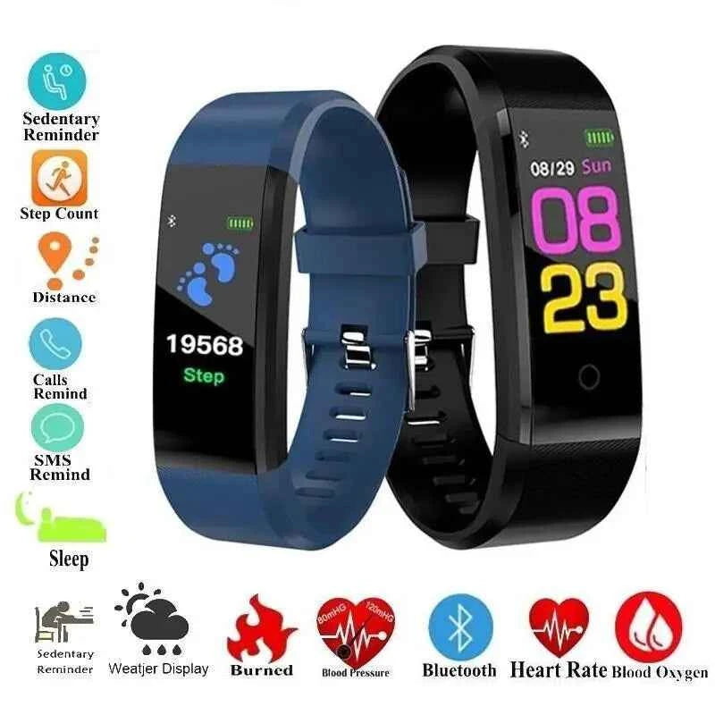 Bracelet Sportif Intelligent Bluetooth 4.0 - Montre Connectée pour iOS et Android, Suivi de Fitness pour Enfants avec Écran Tactile - Elegance_empire-shop