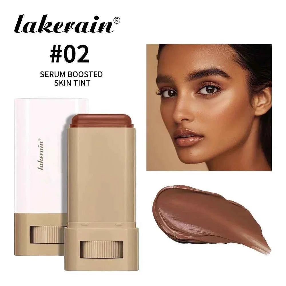 Foundation Stick Balm Skin Bronze Tint Eraser Foundation Stick Smooth Plumper Long-lasting Flawless Makeup Face Beauty Cosmetics