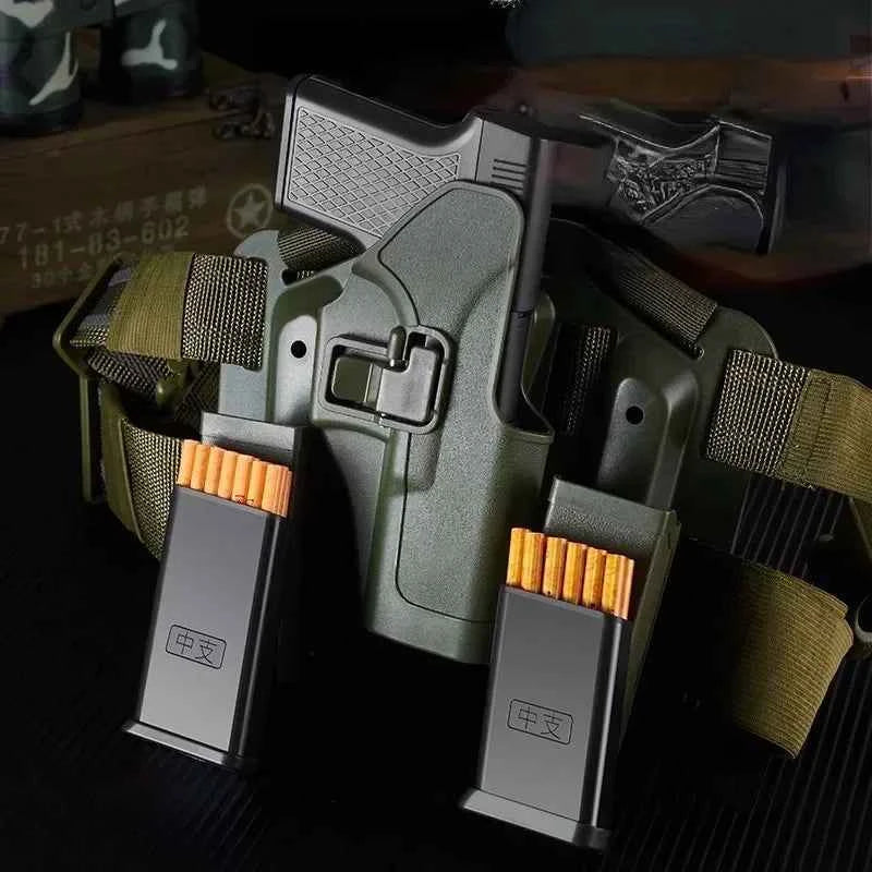 Pistol Style Lighters with 3 Cigarette Case, Jet Turb Lighter, Gas Lighter, Windproof Cigar Lighter, Gadgets for Men, 10PCs