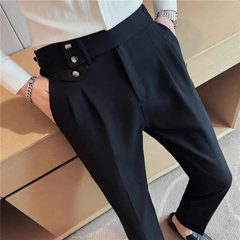 Pantalon élégant pour hommes Slim Fit