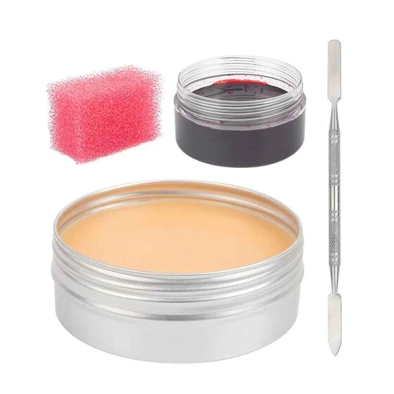 Scar Wax SFX Special Effects Makeup Wound Skin Makeup Halloween Fake Nose Stage Body Paint Fancy Fake Wax Body Face Painting