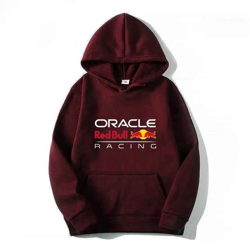 Red Bull Logo Racing Team Men Hoodie Spring Autumn Male Oversized Sweatshirt 2025 New Sport Couple Pullover Clothes Tops