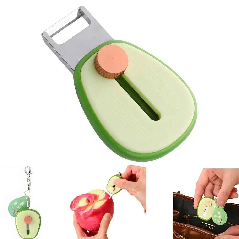 Peeling Tool Retractable Mini Peeler Multifunctional Portable Fruit Peeler Paring Durable Foldable Peeler