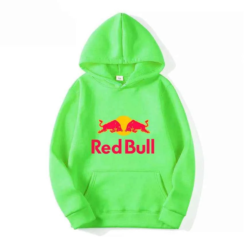 Red Bull Logo Racing Team Men Hoodie Spring Autumn Male Sweatshirt 2025 New Fashion Sport Couple Pullover Clothes Tops