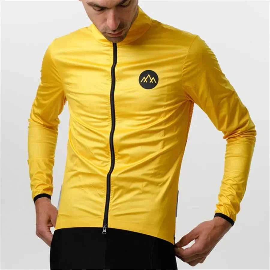 Candidates riding long -sleeved windproof and rainproof shirt men's jacket bike mtb uci jersey Sport Top cycling windproof vest