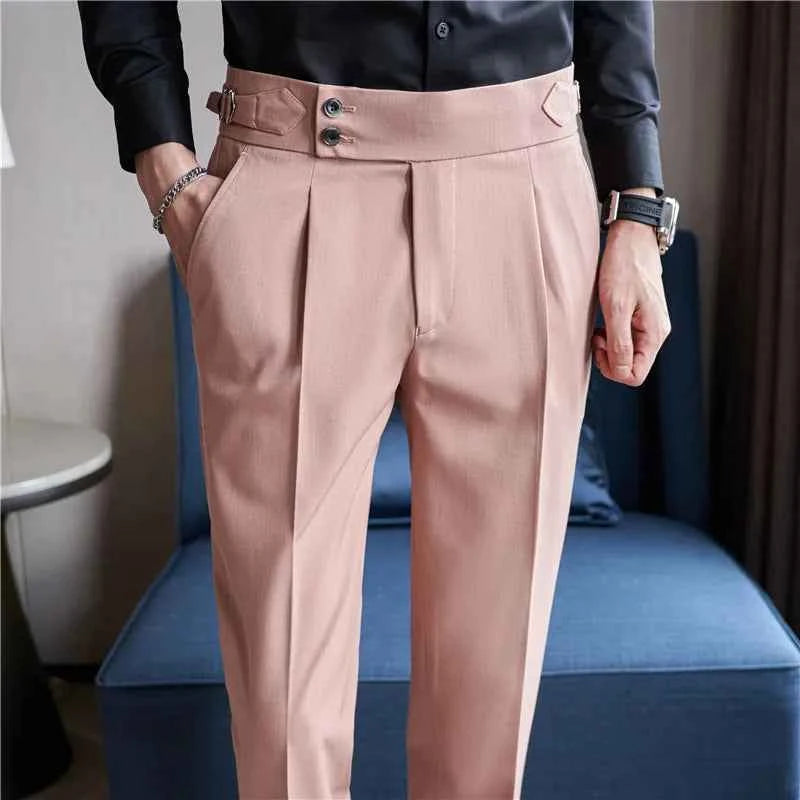Pantalon élégant pour hommes Slim Fit