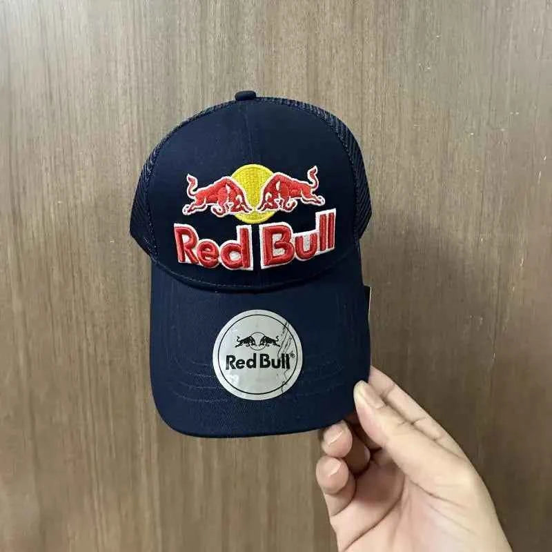 New 4 Colors Red Bull Baseball Hat Embroidered Red Bull Sun Hat High Quality Street Trendy Brand Sports Hat Rap Hip Hop Hat